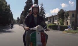 Vespa Tur i Toscana, Italien